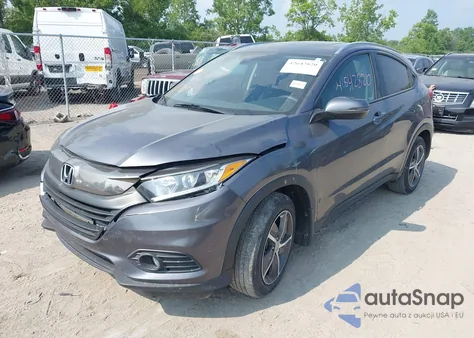 2021 Honda Hr-V Awd Ex из США, поврежденный, VIN 3CZRU6H51MM737381